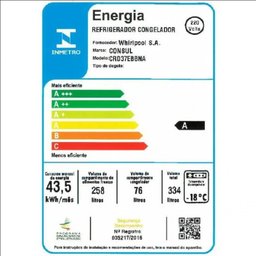 Geladeira Brastemp Frost Free Duplex 375 Litros com Compartimento Extrafrio - Brm44hk 220v - 9