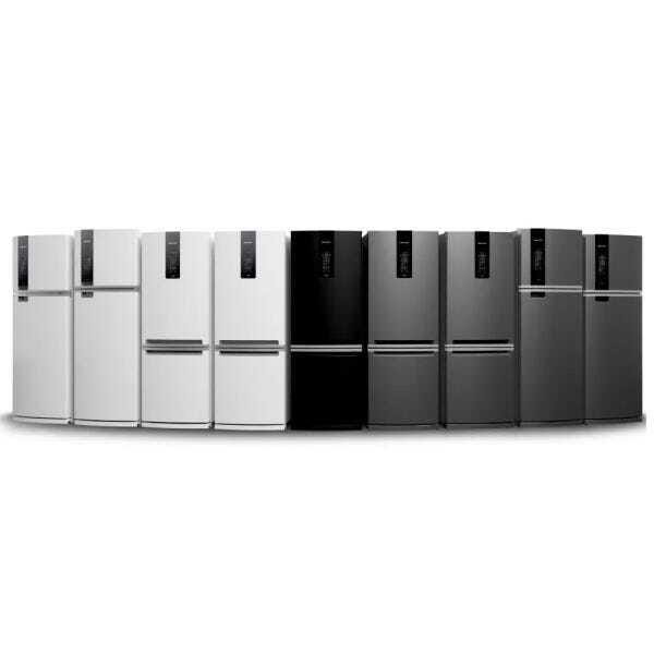 Refrigerador Brastemp Frost Free Duplex 500L 2 Portas Inox 127V BRM57AK - 8