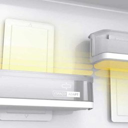 Refrigerador Brastemp Frost Free Duplex 500L 2 Portas Inox 127V BRM57AK - 4