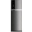 Ver imagem 1 de Geladeira Brastemp Frost Free Duplex 500 litros cor Inox com Turbo Control - BRM57AK