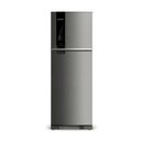 Ver imagem 1 de Geladeira Brastemp Frost Free Duplex 375 litros cor Inox com Espaço Adapt - BRM45HK