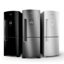 Ver mais imagens de Geladeira Brastemp Frost Free Inverse 573 litros Branca com Smart Bar - BRE80AB