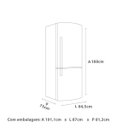 Ver imagem 3 de Geladeira Brastemp Frost Free Inverse 573 litros Branca com Smart Bar - BRE80AB