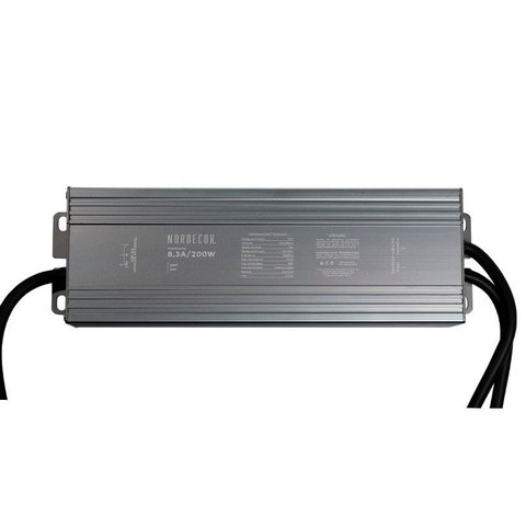 Fonte P/fita Blindada 200w 8.3a 24v-nordecor