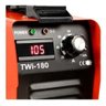 Maquina De Solda Inversora 160a Bivolt Portátil Twi180 Terra - Laranja / Preto - 110V/220V (Bivolt) - 2