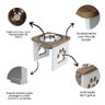 Comedouro Elevado Cachorro Grande Pet Mdf 20cm - 5
