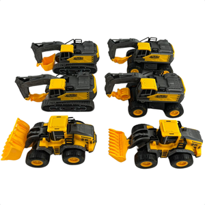 Kit Maquinas Escavação , Retro Escavadeira Trator Carregadeira Garra