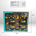 Ver imagem 6 de Kit Maquinas Escavação , Retro Escavadeira Trator Carregadeira Garra