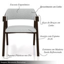 Ver imagem 5 de Conjunto Mesa de Jogos Carteado Bellagio Tampo Reversível Verde e 6 Cadeiras Madeira Poker Base Cone