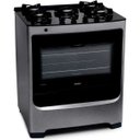 Ver imagem 5 de Fogão Consul 5 Bocas Cor Inox com Mesa de Vidro e Trempe de Ferro Fundido - Cfs5var