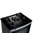 Ver imagem 3 de Fogão Consul 5 Bocas Cor Inox com Mesa de Vidro e Trempe de Ferro Fundido - Cfs5var