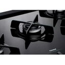 Ver imagem 7 de Fogão Consul 5 Bocas Cor Inox com Mesa de Vidro e Trempe de Ferro Fundido - Cfs5var