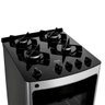Fogão Consul 4 Bocas Cor Inox com Mesa de Vidro e Trempe de Ferro Fundido - Cfo4Var Bivolt - 2