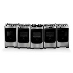 Fogão Consul 4 Bocas Cor Inox com Mesa de Vidro e Trempe de Ferro Fundido - Cfo4Var Bivolt - 10
