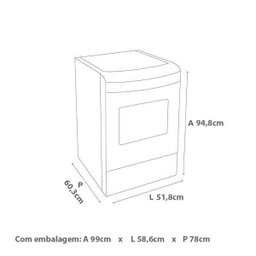 Fogão Consul 4 Bocas Cor Inox com Mesa de Vidro e Trempe de Ferro Fundido - Cfo4Var Bivolt - 3