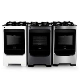 Fogão Consul 4 Bocas Cor Inox com Mesa de Vidro e Trempe de Ferro Fundido - Cfo4Var Bivolt - 11