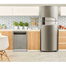 Geladeira Consul Frost Free Duplex 437 litros cor Inox com Horta em Casa - CRM55AK - 12