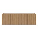 Ver imagem 5 de Aparador Buffet Suspenso 4 Portas Multimóveis Mp8002 Rustic