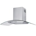 Ver imagem 2 de Coifa de Parede Consul 90 cm Inox 5 e 6 bocas com design em vidro e aviso lavar filtro - CAP90AR