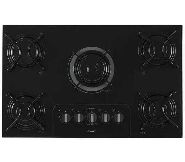 Cooktop 5 Bocas Consul com Controle Fácil e Acendimento Automático - Cd075Ae