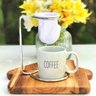 Jogo Coffee Break Lettering c/ 3 Peças (Suporte, Coador e Xícara de Porcelana) - 4