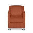 Ver imagem 1 de Mini Poltrona Cadeira Infantil Tilla de Criança Suede Terracota