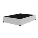 Ver imagem 4 de Cama Base Box Casal Super Confort Suede Cinza + Colchão Casal Super Confort D33 24x138x188