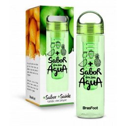 Garrafa Infusor Sabor 700ml Hidratação Água Verde - 2