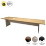 Mesa de Reunião Mac Branco 3,20m X 1,10m 2 Caixas Tomadas F5 - 3