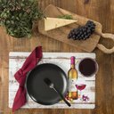 Ver imagem 3 de Kit 4 Pçs Jogo Americano Retangular Flex Wine 28x44 Cm