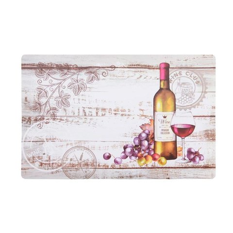 Kit 4 Pçs Jogo Americano Retangular Flex Wine 28x44 Cm