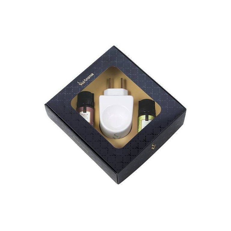 Kit Presente Aromatizador com Duas Essências Capim Limão E Pitanga Preta 10ml