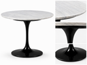 Ver imagem 2 de Mesa de Jantar Saarinen Preto - Redonda 120cm - Mármore Espirito Santo