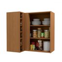 Ver imagem 2 de Armário Aéreo Cozinha 98 Cm Mônica 1 Porta Canela - Kappesberg
