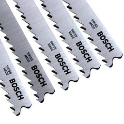 Lâmina de Serra Tico-Tico para Mandeira com 5 Peças - T101B BOSCH-2608667305 - 2