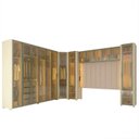 Ver imagem 3 de Guarda-Roupa Modulado Reflecta Innova 14 Portas 339,2cm x 240cm Mod 004 100% MDF Bege/Off White