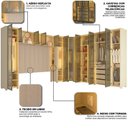 Ver imagem 7 de Guarda-Roupa Modulado Reflecta Innova 14 Portas 339,2cm x 240cm Mod 004 100% MDF Bege/Off White