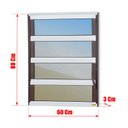 Ver imagem 4 de Basculante Alumínio 80 x 60 Elite V.Refl.Mix Corten Brimak
