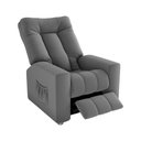 Ver imagem 4 de Poltrona do Papai Reclinável Pallas Matrix Cor:veludo Cinza