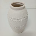 Ver imagem 4 de Vaso Decorativo Enfeite Casa Home&Co Cerâmica 30x16x16cm Creme