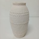 Ver imagem 5 de Vaso Decorativo Enfeite Casa Home&Co Cerâmica 30x16x16cm Creme
