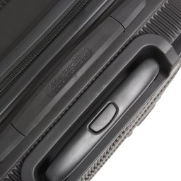 Mala de Bordo Pequena para Viagem Polipropileno American Tourister Camboriu Cadeado Rodas 360º Preta - 6