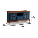 Ver imagem 2 de Rack Hanover 2 Portas 1 Gaveta Pés Luis Xv 75 X 150 X 40 (a X L X P)