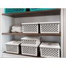 Cesto Organizador G Caixa Grande Lavanderia Closet - Crippa - Branco - 3