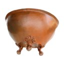 Ver imagem 2 de Lenheiro Lareira Braseiro Marrom Externa Ferro Jardim G84cm