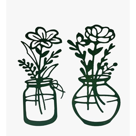 Arranjo Vaso Decoração:verde