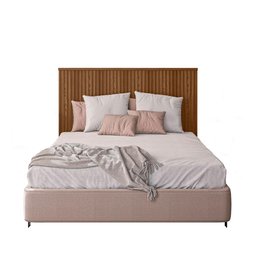 Cabeceira Cama Casal Ripada 141cm Freijó Pipa 1.4 Linea Brasil - 2