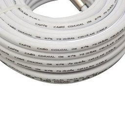 Cabo Coaxial para Antena com 67% de Malha de Blindagem 20 Metros - 2