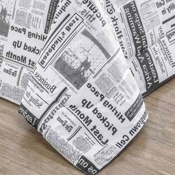 Edredom Solteiro Estampado Dupla Face 2 Peças Jornal - Cinza - Cinza - 3 Edredom Solteiro Estampado Dupla Face 2 Peças Jornal - Cinza - Cinza - 3