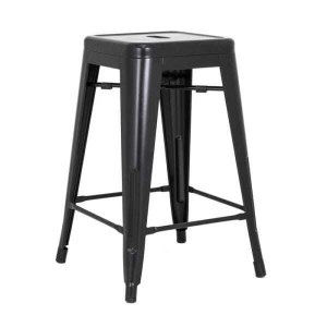Banqueta Iron Tolix - Industrial - Aço - 61cm